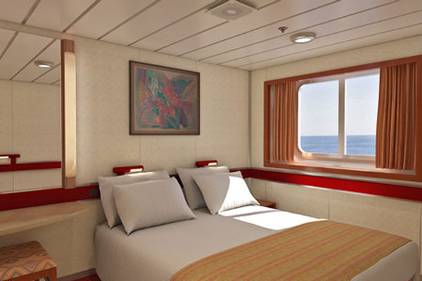 carnival paradise cruise ship rooms