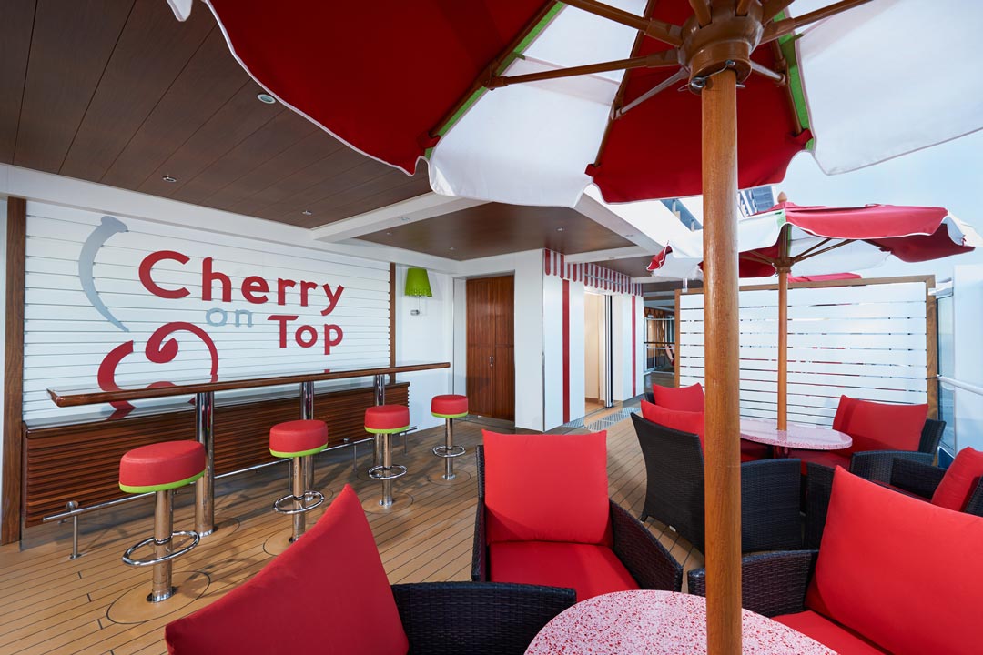 Carnival Vista: Cherry On Top, Onboard Dining